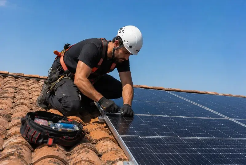 Maintenance et monitoring de panneaux solaires à Couzon-au-Mont-d'Or