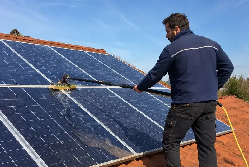 Nettoyage et entretien de panneaux solaires à Couzon-au-Mont-d'Or