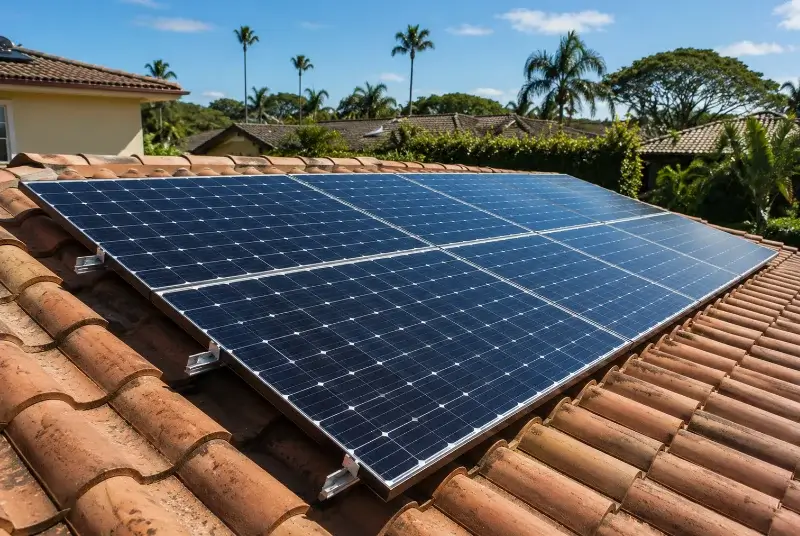 Installation de panneaux solaires à Couzon-au-Mont-d'Or